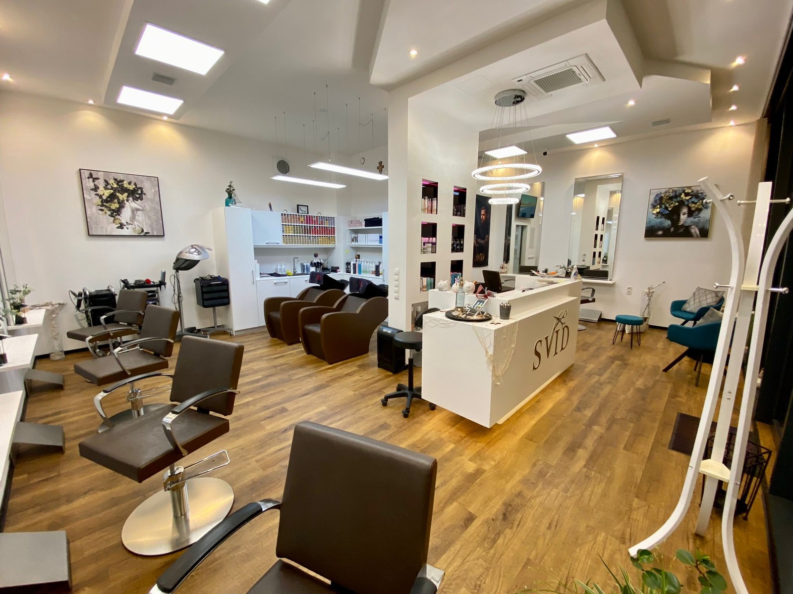 Stylingplätze im Salon