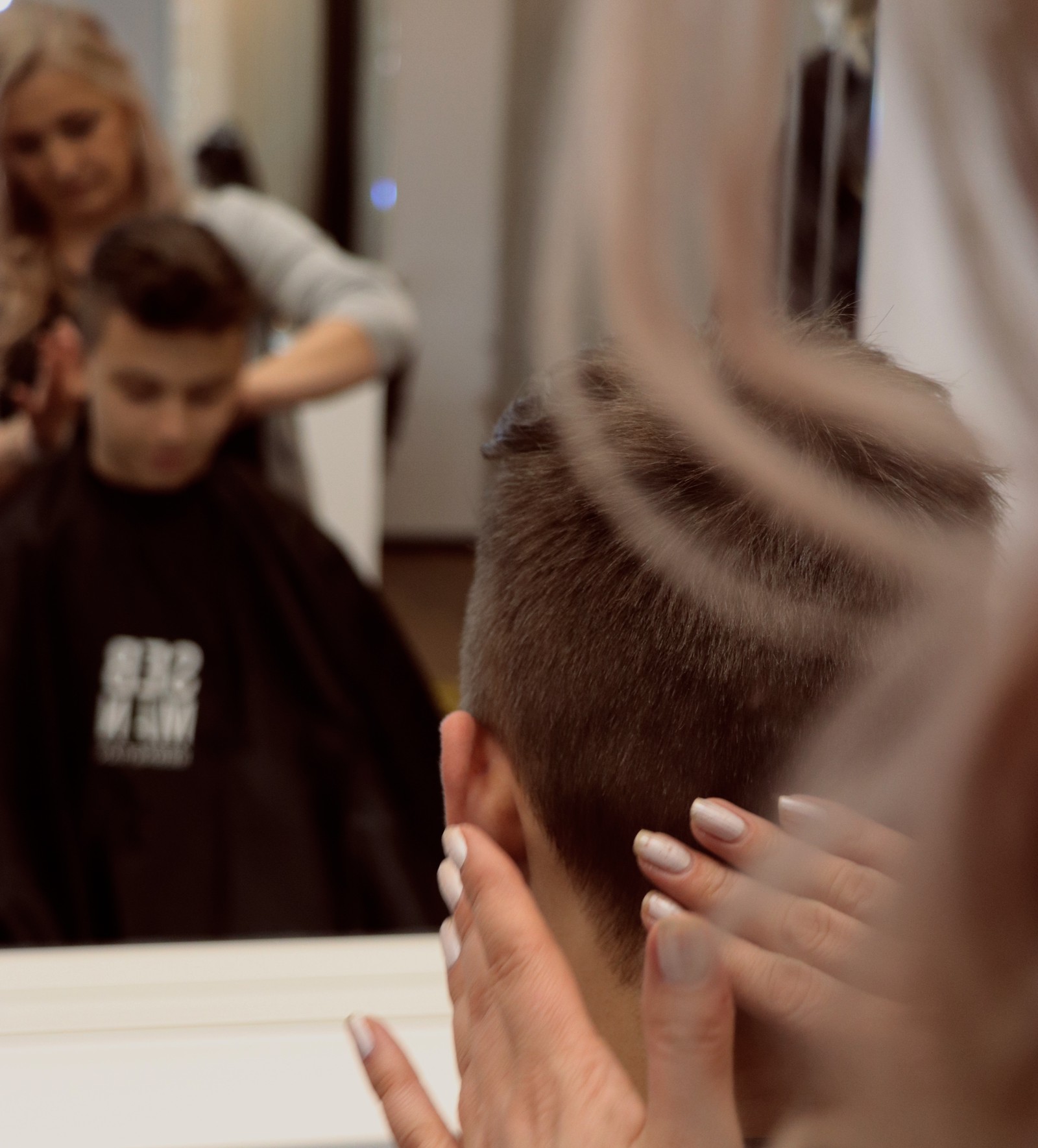 Mutter & Kind im Salon